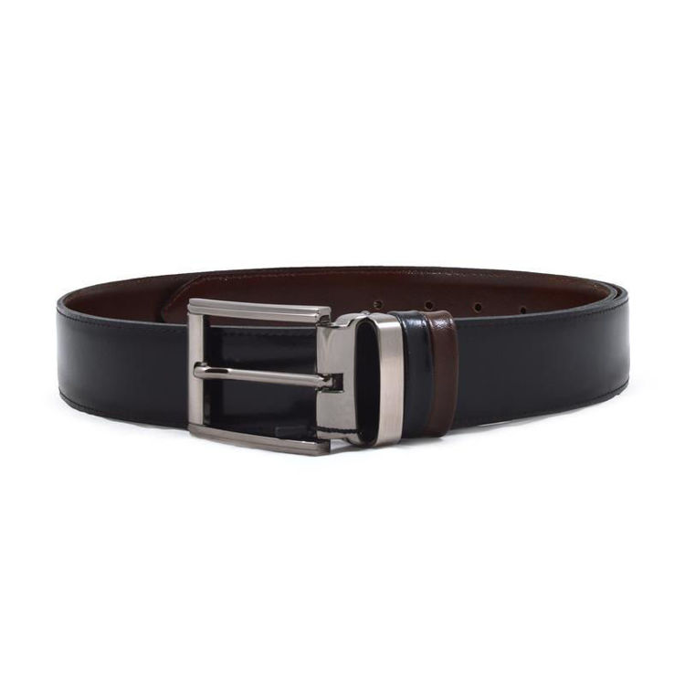 Εικόνα για Ανδρική Ζώνη Διπλής Όψης 100% Δέρμα