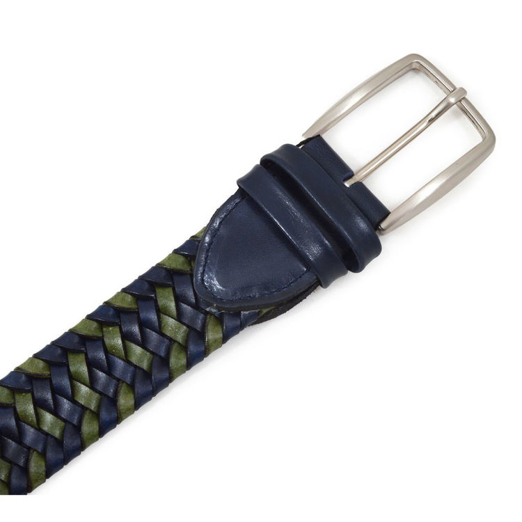 Εικόνα για Ανδρική Ζώνη Πλεκτή 100% Δέρμα