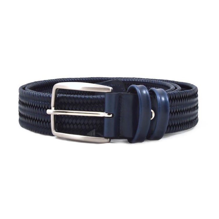 Εικόνα για Ανδρική Ζώνη Πλεκτή 100% Δέρμα