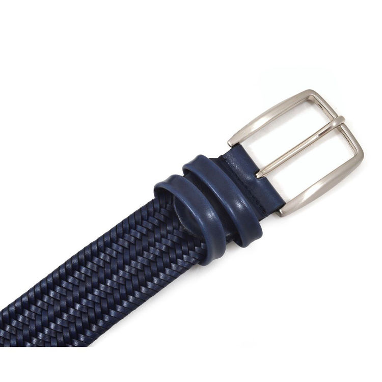 Εικόνα για Ανδρική Ζώνη Πλεκτή 100% Δέρμα