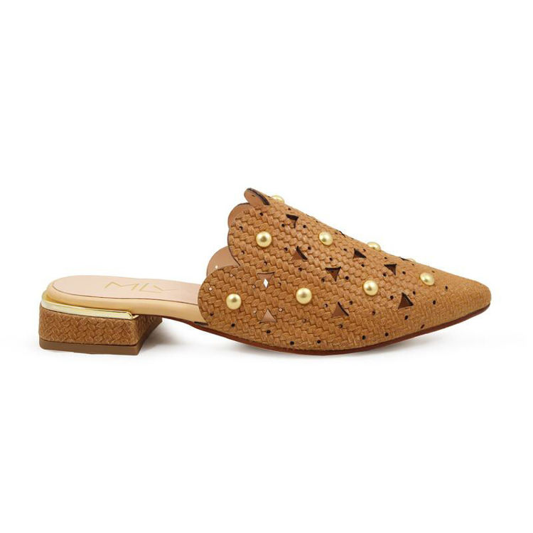 Εικόνα για Γυναικεία Sling-back Mules 100% Δέρμα