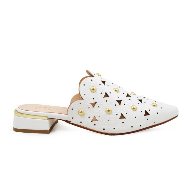 Εικόνα για Γυναικεία Sling-back Mules 100% Δέρμα