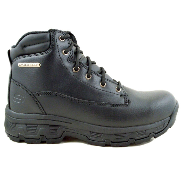 Εικόνα για Ανδρικά Αδιάβροχα Αερόσολα Μποτάκια Εργασίσας SKECHERS 100% Δέρμα