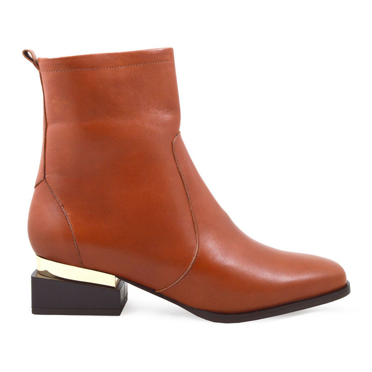 Εικόνα για Γυναικεία Μποτάκια Με Τακούνι ESTHISSIS 100% Δέρμα