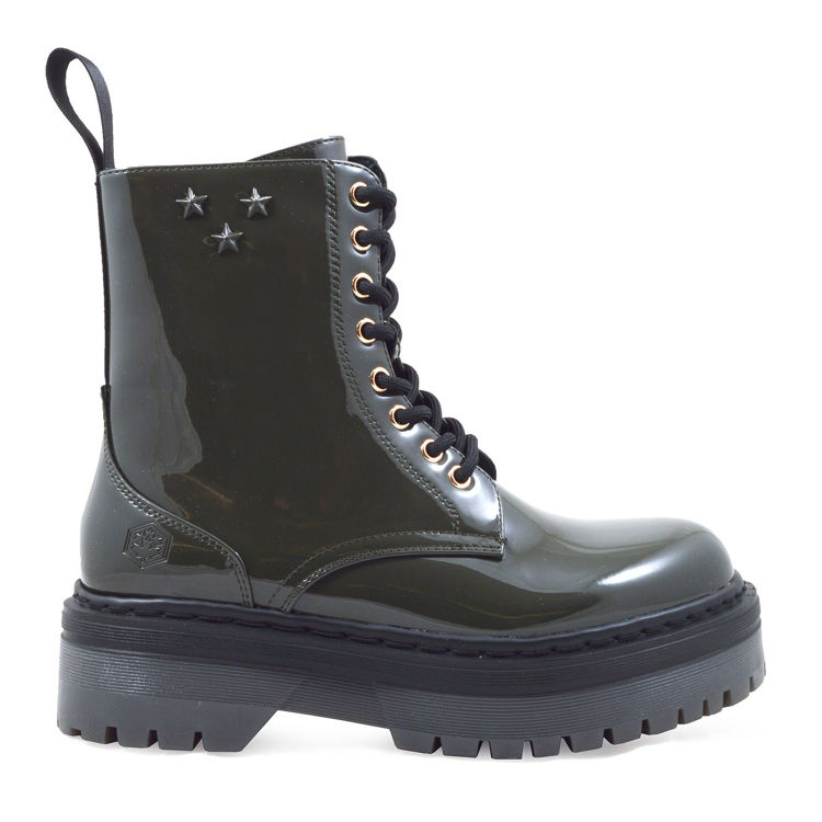 Εικόνα για Γυναικεία Αρβυλάκια Λουστρίνι LUMBERJACK