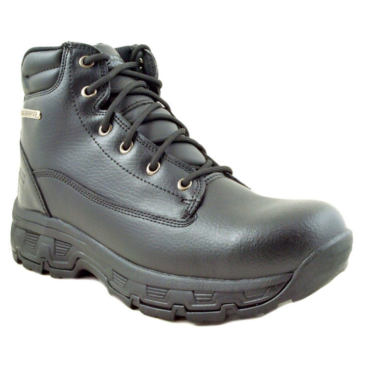 Εικόνα για Ανδρικά Αδιάβροχα Αερόσολα Μποτάκια Εργασίσας SKECHERS 100% Δέρμα