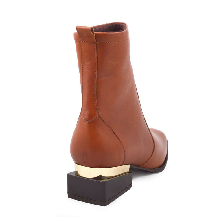 Εικόνα για Γυναικεία Μποτάκια Με Τακούνι ESTHISSIS 100% Δέρμα