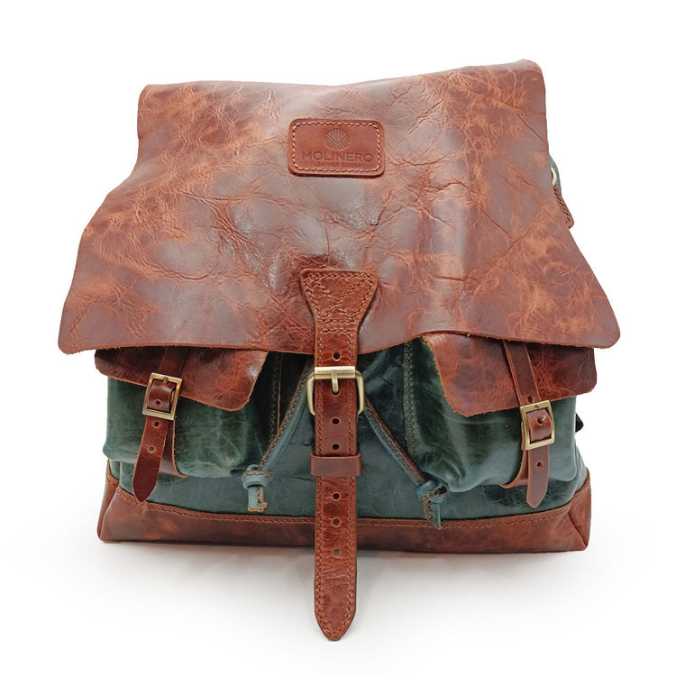 Εικόνα για Backpack Messenger Molinero 100% Δέρμα
