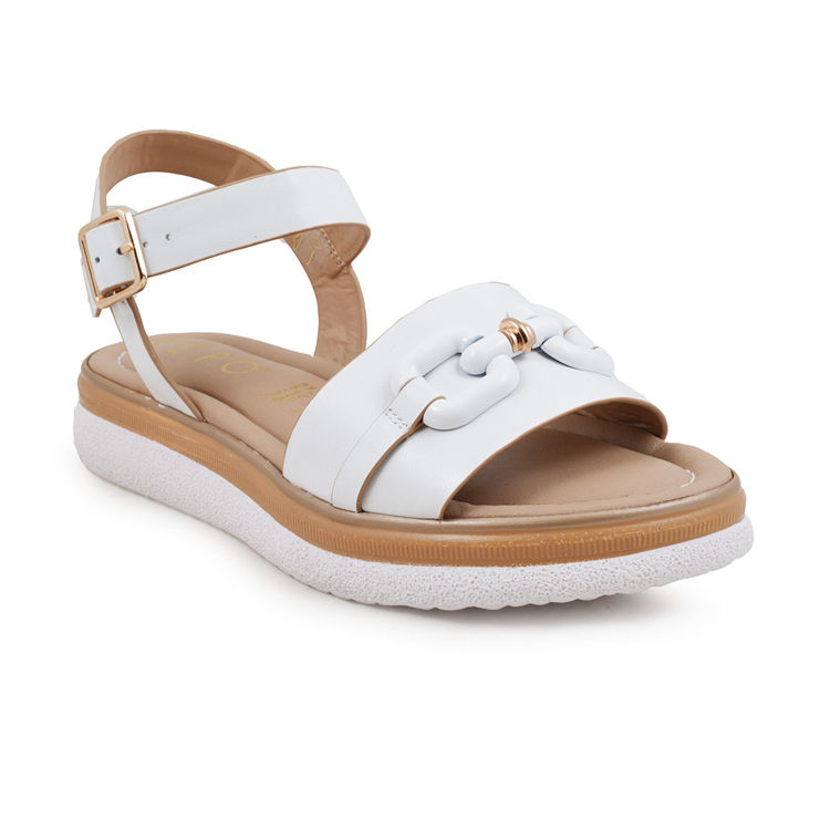 Εικόνα για Γυναικείες Δερμάτινες Αερόσολες Flatforms 100% Δέρμα