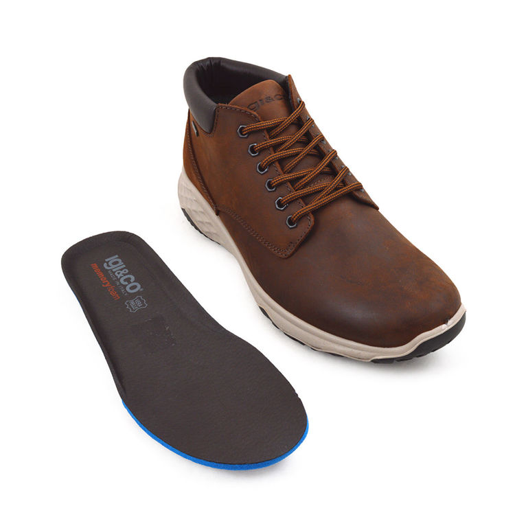 Εικόνα για Ανδρικά Αερόσολα Αδιάβροχα Μποτάκια IGI & CO GORE-TEX 100% Δέρμα