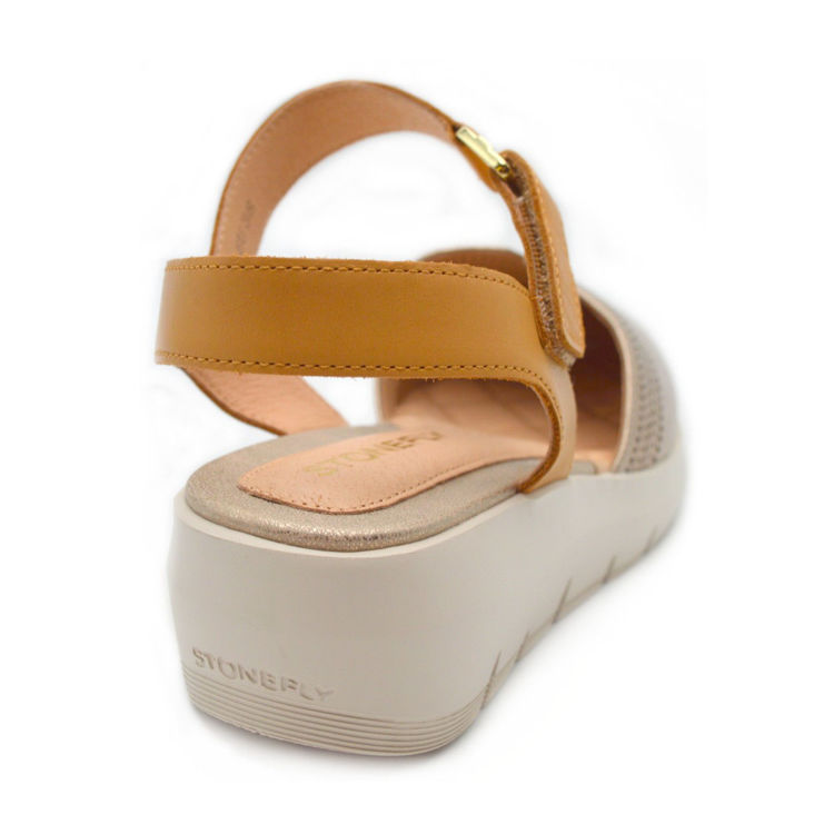 Εικόνα για Γυναικεία Αερόσολα Flatform Mules STONEFLY 100% Δέρμα