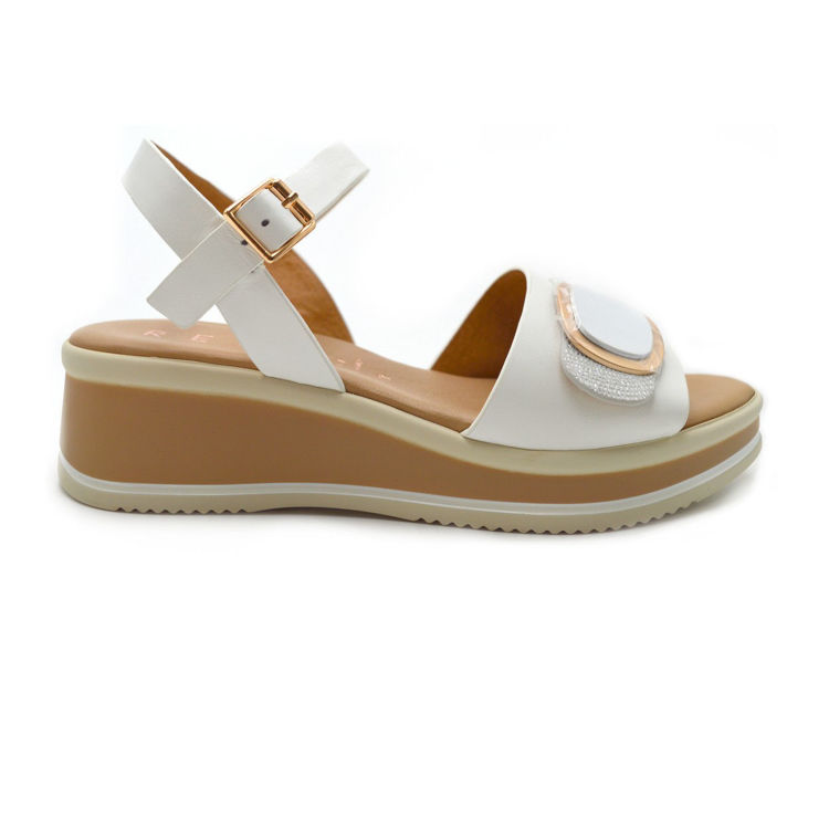 Εικόνα για Γυναικεία Αερόσολα Flatforms 100% Δέρμα