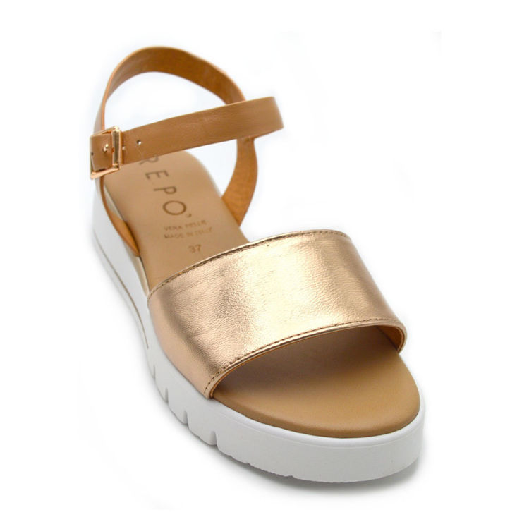 Εικόνα για Γυναικεία Αερόσολα Flatforms 100% Δέρμα