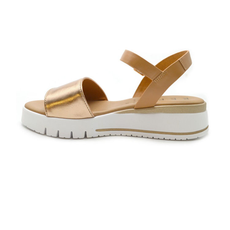 Εικόνα για Γυναικεία Αερόσολα Flatforms 100% Δέρμα