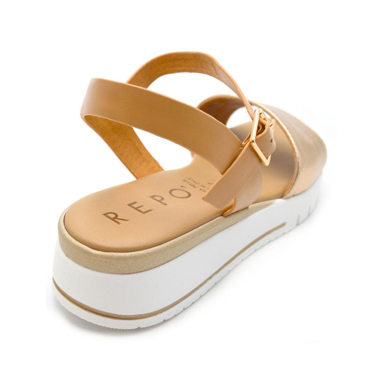 Εικόνα για Γυναικεία Αερόσολα Flatforms 100% Δέρμα