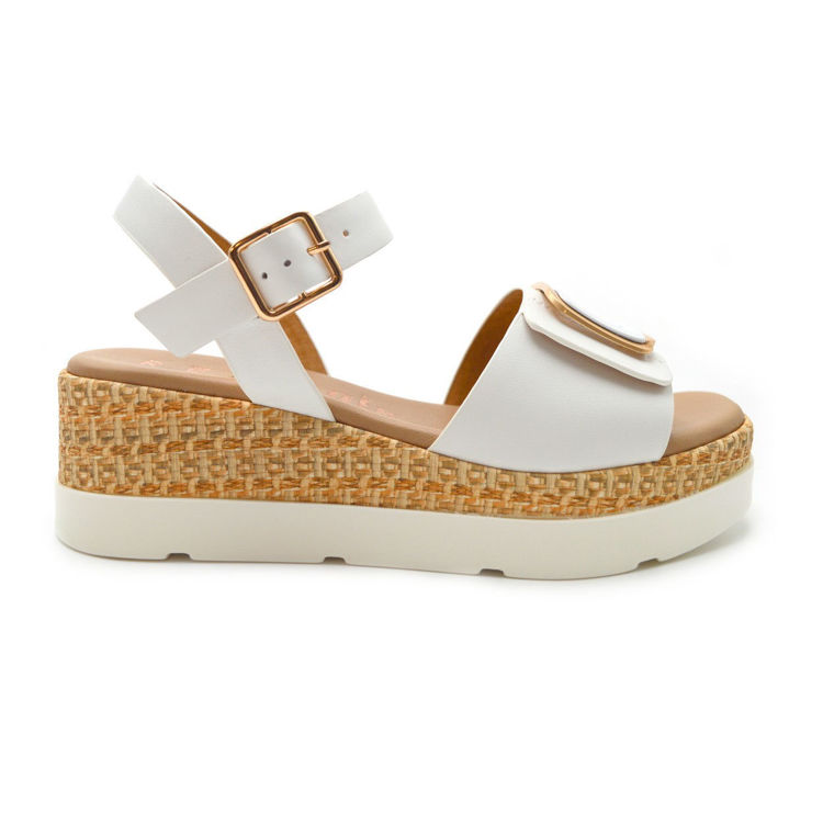 Εικόνα για Γυναικεία Αερόσολα Flatforms 100% Δέρμα