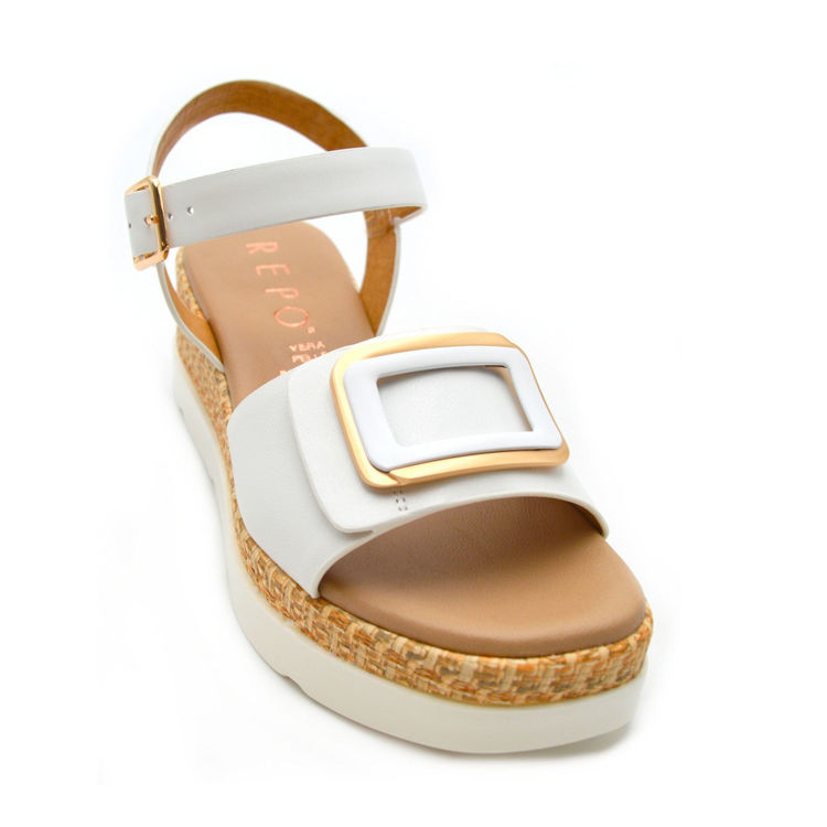 Εικόνα για Γυναικεία Αερόσολα Flatforms 100% Δέρμα