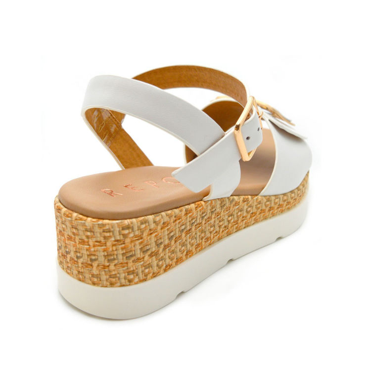 Εικόνα για Γυναικεία Αερόσολα Flatforms 100% Δέρμα