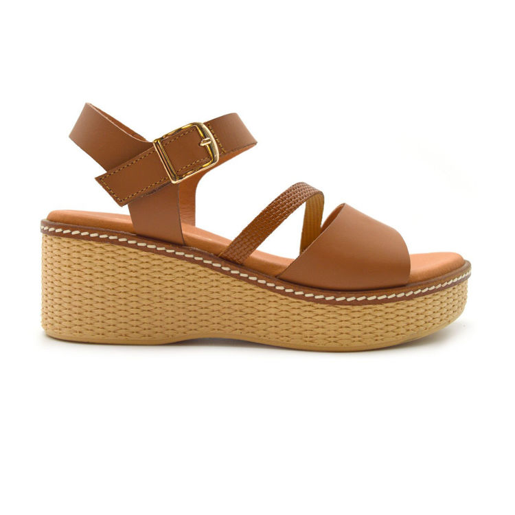 Εικόνα για Γυναικεία flatform RAGAZZA 100% Δέρμα