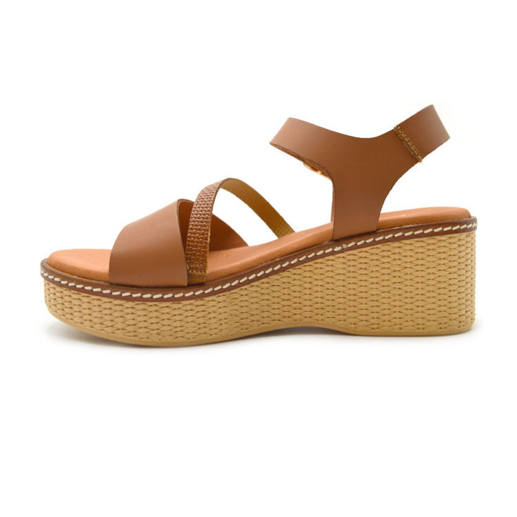Εικόνα για Γυναικεία flatform RAGAZZA 100% Δέρμα