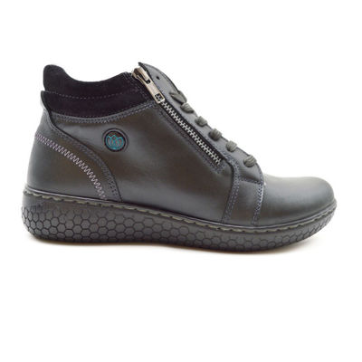 Εμφάνιση  λεπτομερειών Γυναικεία Μποτάκια Αερόσολα 100% Δέρμα Εικόνα για Γυναικεία Μποτάκια Αερόσολα 100% Δέρμα