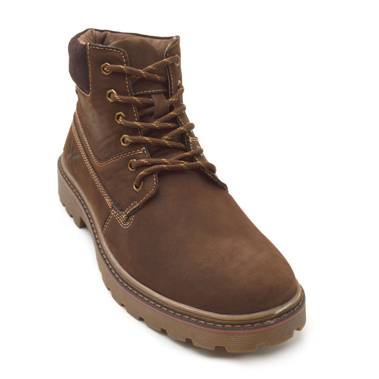 Εικόνα για Ανδρικά Μποτάκια αδιάβροχα 100% δέρμα με  MEMORY FOAM