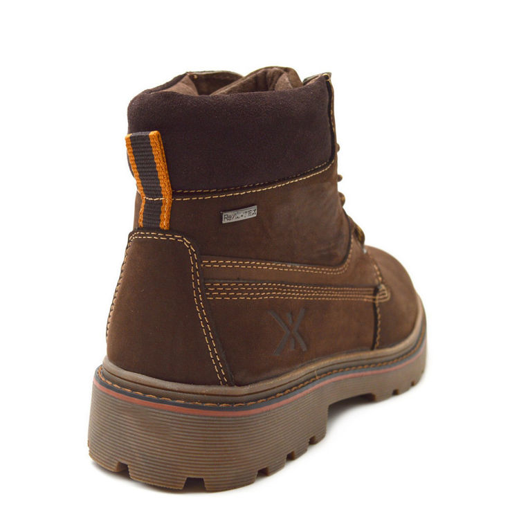 Εικόνα για Ανδρικά Μποτάκια αδιάβροχα 100% δέρμα με  MEMORY FOAM