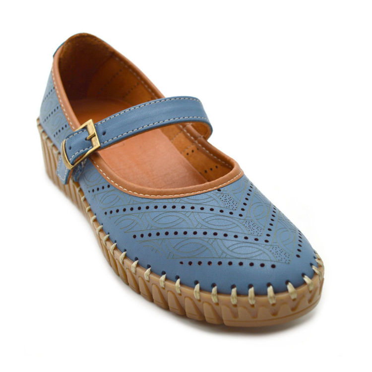 Εικόνα για Γυναικείες μπαλαρίνες Αερόσολα 100% Δέρμα