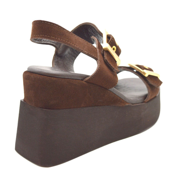 Εικόνα για Γυναικείες Αερόσολες Πλατφόρμες Πέδιλα 100% Δέρμα