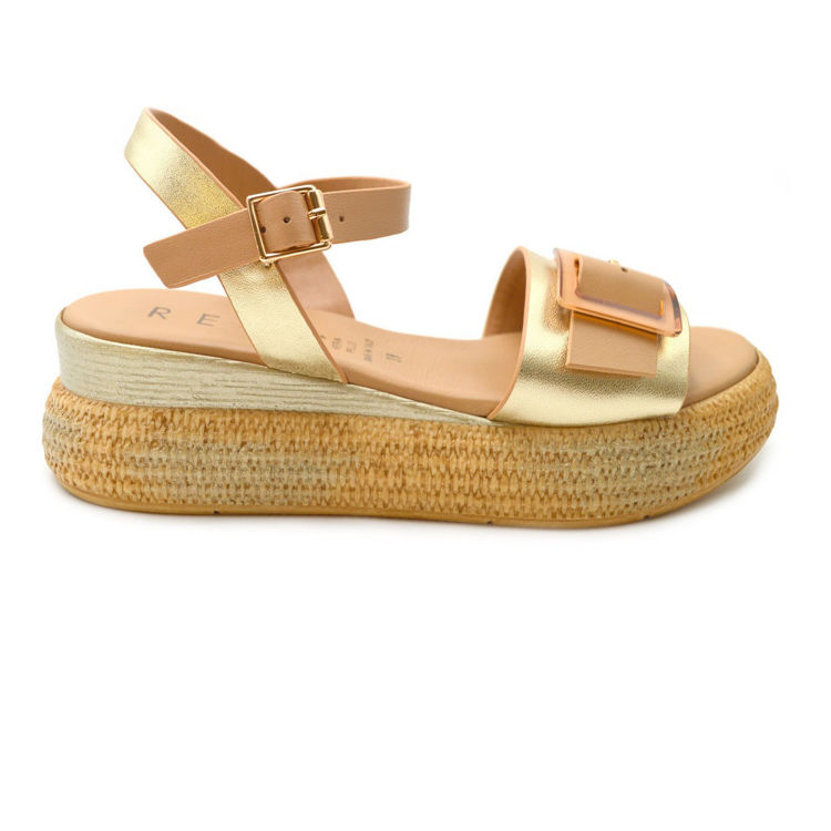Εικόνα για Γυναικεία Αερόσολα Flatforms 100% Δέρμα