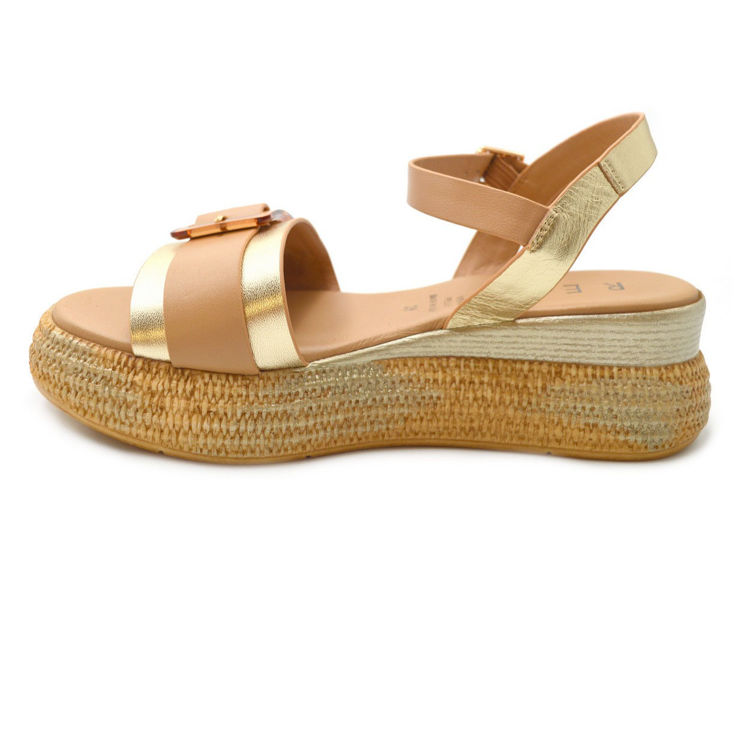 Εικόνα για Γυναικεία Αερόσολα Flatforms 100% Δέρμα