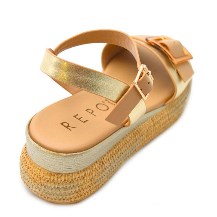 Εικόνα για Γυναικεία Αερόσολα Flatforms 100% Δέρμα