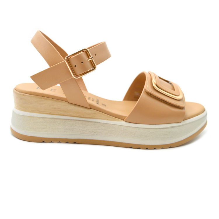 Εικόνα για Γυναικεία Αερόσολα Flatforms 100% Δέρμα