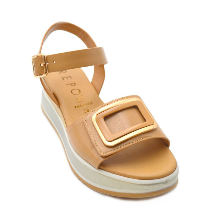 Εικόνα για Γυναικεία Αερόσολα Flatforms 100% Δέρμα