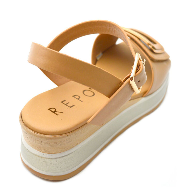 Εικόνα για Γυναικεία Αερόσολα Flatforms 100% Δέρμα
