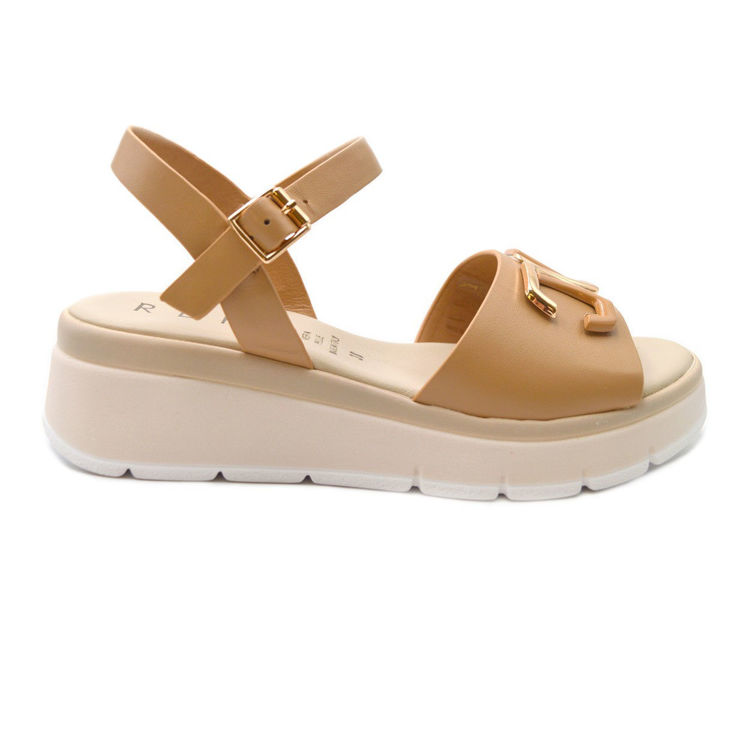 Εικόνα για Γυναικεία Αερόσολα Flatforms 100% Δέρμα