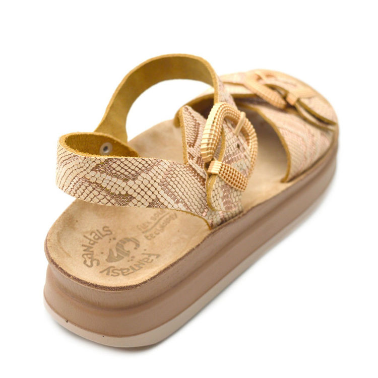 Εικόνα για Γυναικεία Ανατομικά πέδιλα Fantasy Sandals 100% Δέρμα